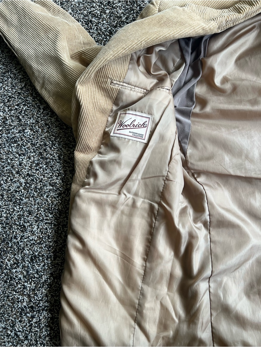 Woolrich Men's Light Brown Corduroy Sport Coat - Picture 9 of 12